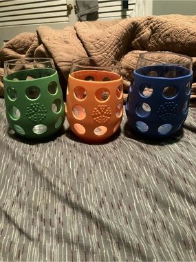 Set of Lifefactory Stemless Wine Glasses